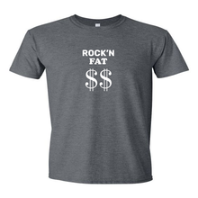 Load image into Gallery viewer, Rock&#39;n Fat $$ Emblem T-Shirt
