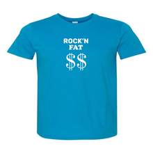 Load image into Gallery viewer, Rock&#39;n Fat $$ Emblem T-Shirt
