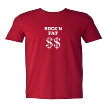 Load image into Gallery viewer, Rock&#39;n Fat $$ Emblem T-Shirt
