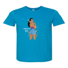 Load image into Gallery viewer, Rock&#39;n Fat $$ Fly Girl T-Shirt
