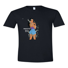 Load image into Gallery viewer, Rock&#39;n Fat $$ Fly Girl T-Shirt
