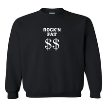 Load image into Gallery viewer, Rock&#39;n Fat $$ Emblem Sweatshirt
