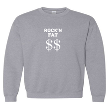 Load image into Gallery viewer, Rock&#39;n Fat $$ Emblem Sweatshirt
