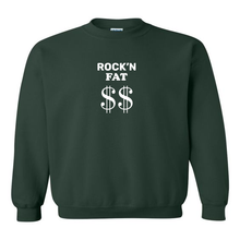 Load image into Gallery viewer, Rock&#39;n Fat $$ Emblem Sweatshirt
