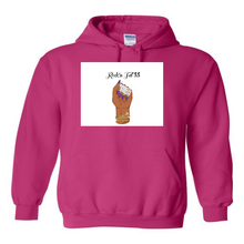 Load image into Gallery viewer, Rock&#39;n Fat $$ Mega Rich Ladies Hand Hoodie
