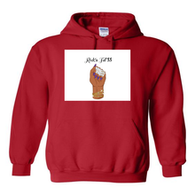 Load image into Gallery viewer, Rock&#39;n Fat $$ Mega Rich Ladies Hand Hoodie
