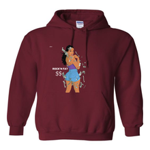 Load image into Gallery viewer, Rock&#39;n Fat $$ Fly Girl Hoodie
