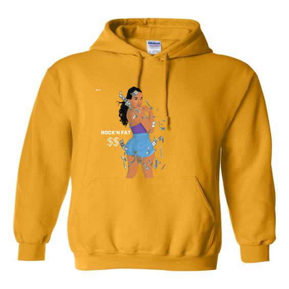 Rock'n Fat $$ Fly Girl Hoodie