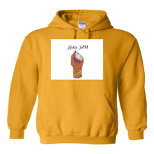 Load image into Gallery viewer, Rock&#39;n Fat $$ Mega Rich Ladies Hand Hoodie
