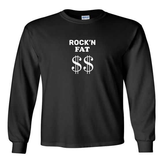 Rock'n Fat$$ Emblem Longsleeve T-Shirt