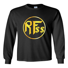 Load image into Gallery viewer, Rock&#39;n Fat $$ Medallion Long Sleeve T-Shirt
