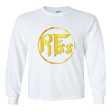 Load image into Gallery viewer, Rock&#39;n Fat $$ Medallion Long Sleeve T-Shirt
