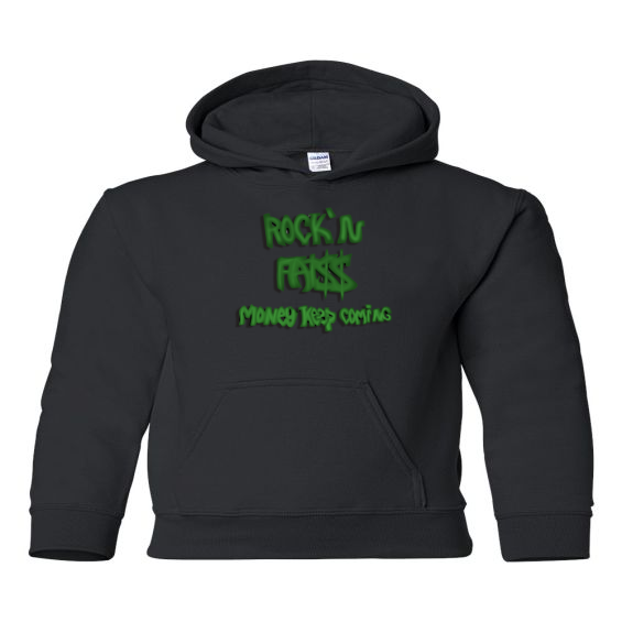 Rock'n Fat $$ Money Keep Coming Youth Hoodie