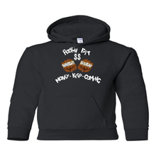 Load image into Gallery viewer, Rock&#39;n Fat $$ Mega Rich Fists Youth Hoodie
