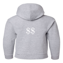 Load image into Gallery viewer, Rock&#39;n Fat $$ Emblem Youth Hoodie
