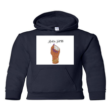 Load image into Gallery viewer, Rock&#39;n Fat$$ Mega Rich Ladies Hand Youth Hoodie
