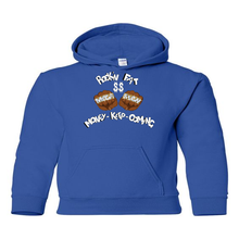 Load image into Gallery viewer, Rock&#39;n Fat $$ Mega Rich Fists Youth Hoodie
