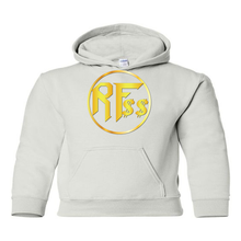 Load image into Gallery viewer, Rock&#39;n Fat $$ Gold Medallion Youth Hoodie
