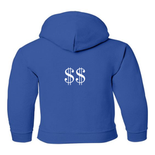 Load image into Gallery viewer, Rock&#39;n Fat $$ Emblem Youth Hoodie
