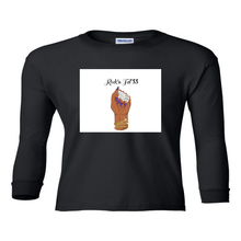 Load image into Gallery viewer, Rock&#39;n Fat$$ Mega Rich Ladies Hand Youth Longsleeve
