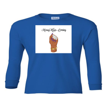 Load image into Gallery viewer, Mega Rich Money Keep Coming Ladies Hand Youth Longsleeve
