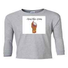 Load image into Gallery viewer, Mega Rich Money Keep Coming Ladies Hand Youth Longsleeve
