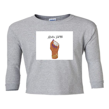 Load image into Gallery viewer, Rock&#39;n Fat$$ Mega Rich Ladies Hand Youth Longsleeve
