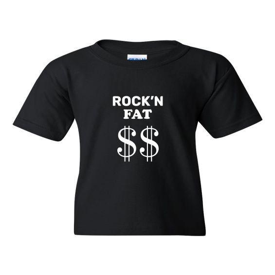 Rock'n Fat $$ Emblem Youth T-Shirt