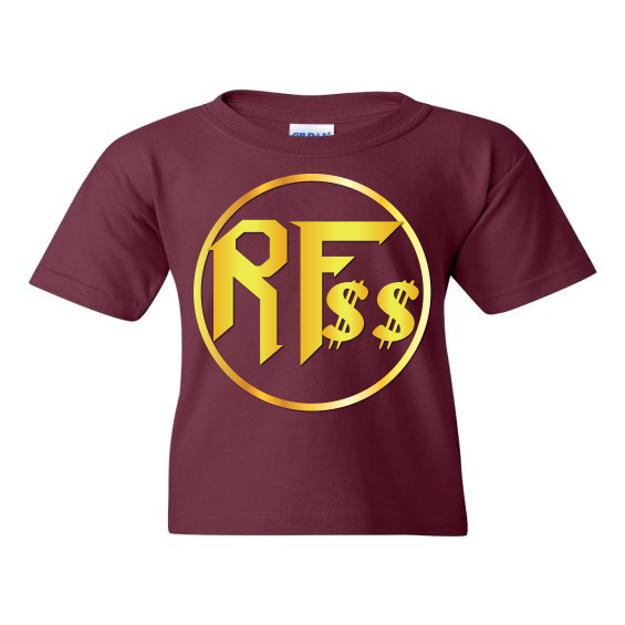 Rock'n Fat $$ Gold Medallion Youth T-Shirt