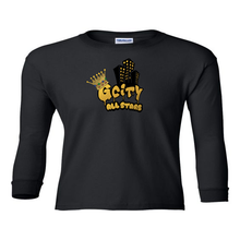 Load image into Gallery viewer, G-City All Stars Youth Long Sleeve T-Shirt
